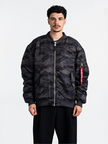 ALPHA INDUSTRIES Between-Season Jacket ' MA-1 CS' in Black: front