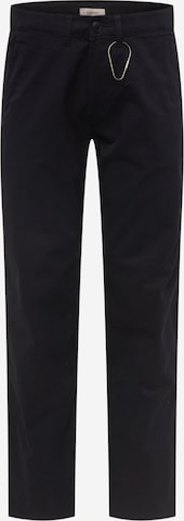 ESPRIT Regular Chino trousers in Black: front