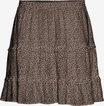 VERO MODA - Falda 'Easy' en marrón: frente