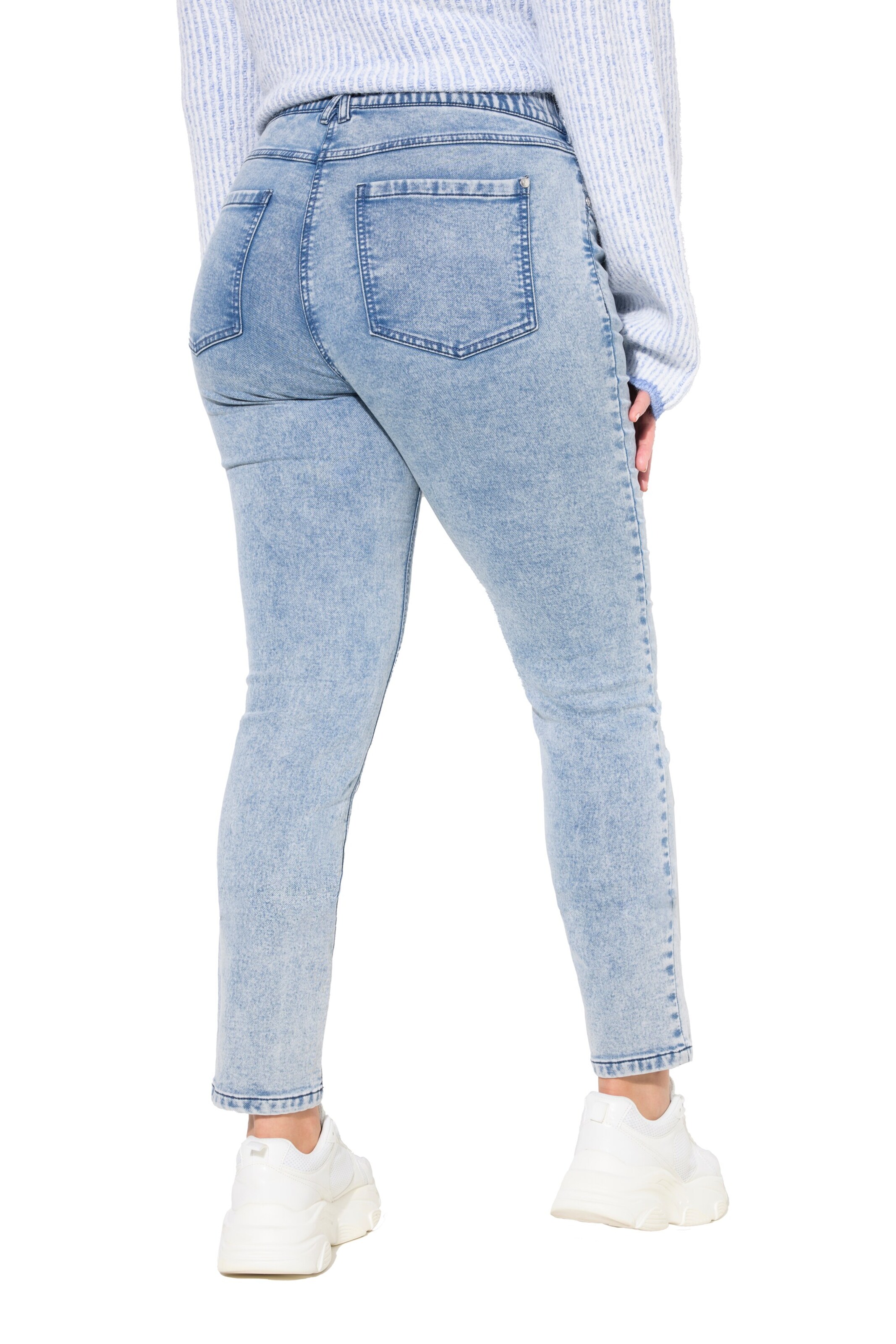 Ulla Popken Slimfit Jeans in Blau