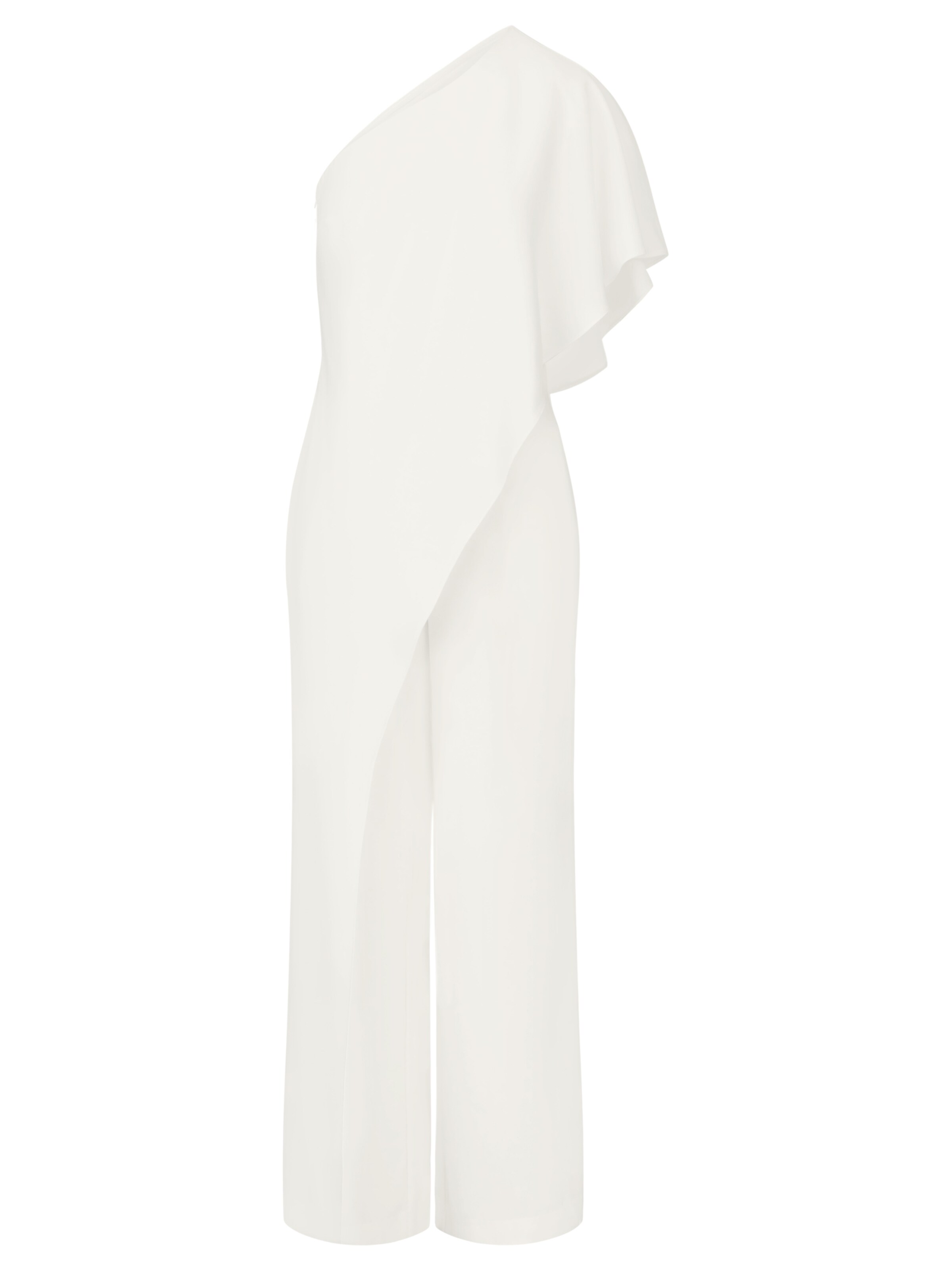 APART Jumpsuit in White: front