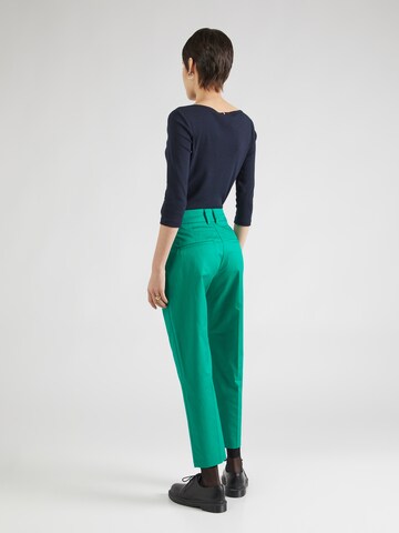 TOMMY HILFIGER Regular Trousers with creases in Green