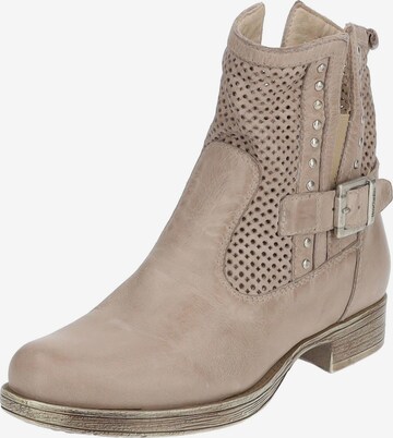 Bottines Nero Giardini en beige : devant