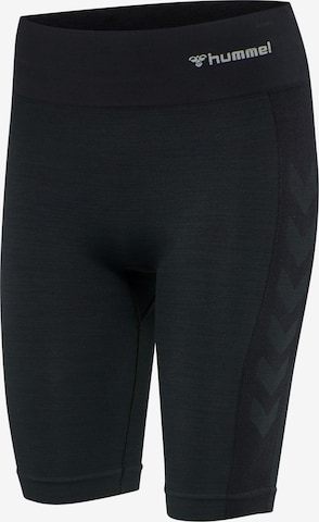 Hummel Skinny Sportbroek in Zwart