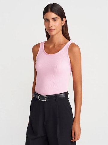Dilvin Stricktop in Pink: Vorderseite