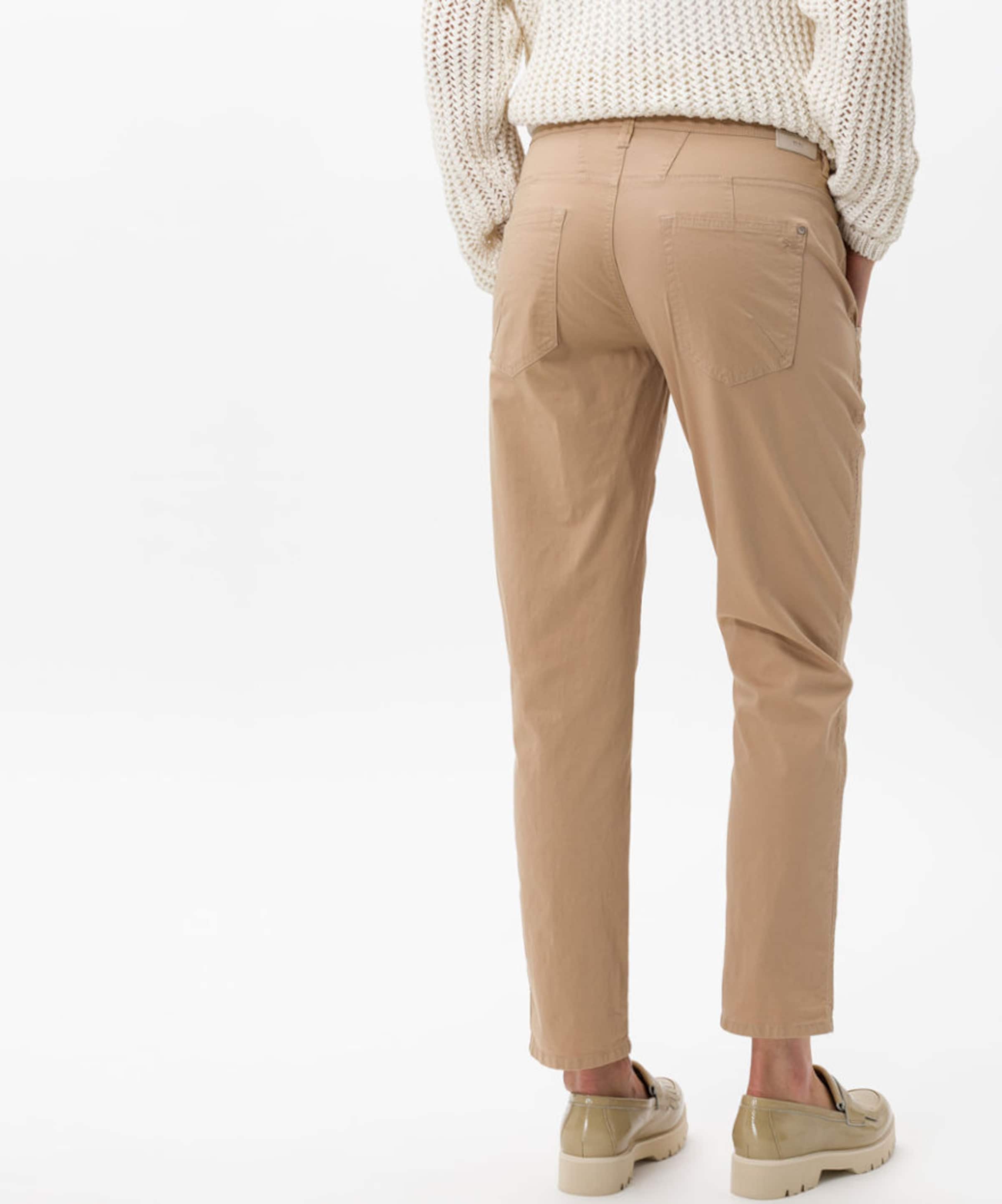 Frauen Große Größen BRAX Bundfaltenhose 'MERRIT S' in Hellbraun - OY57168 Frauen Große Größen BRAX Bundfaltenhose 'MERRIT S' in Hellbraun - OY57168