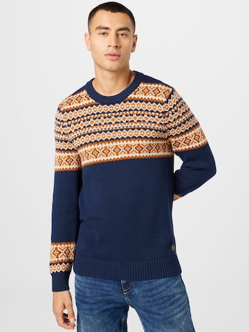 Pull-over BLEND en bleu : devant