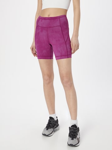 Skinny Pantalon outdoor Kathmandu en violet : devant