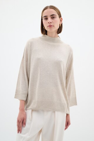 InWear Oversized sweater 'Milza' in Beige: front