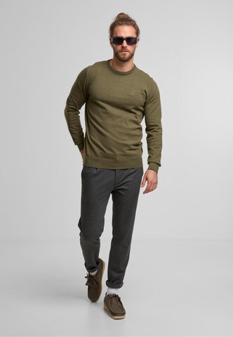 Pull-over 'INWildman' INDICODE JEANS en marron