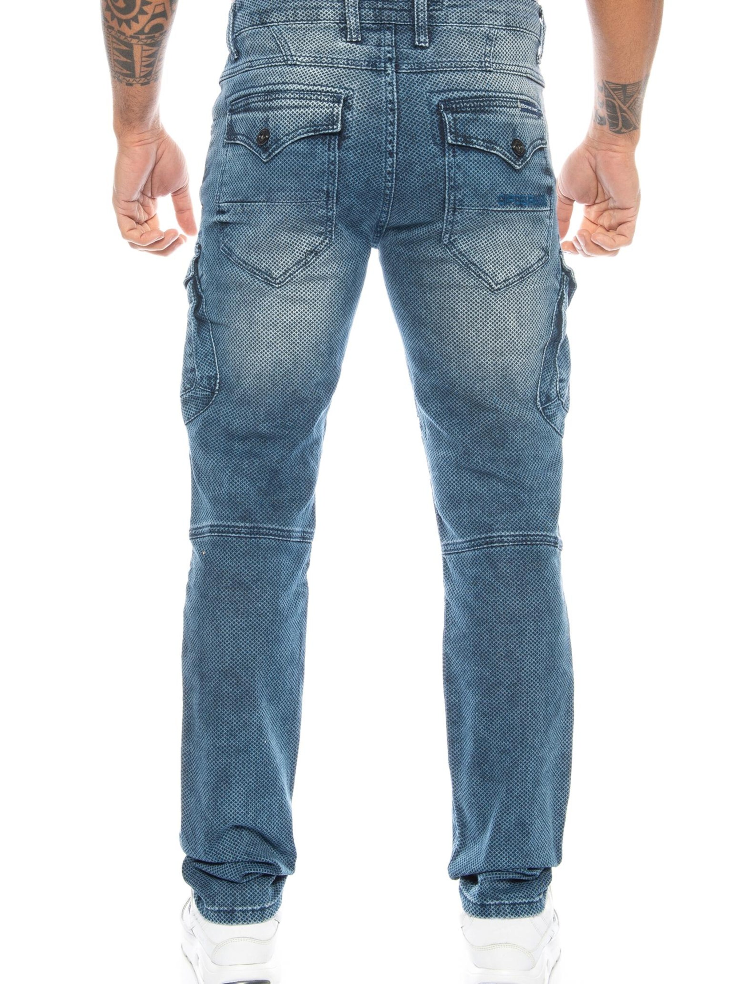 CIPO & BAXX Regular Jeans 'BJ369' in Blue