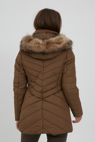 Fransa Winter Jacket ' FRBAVEST 2' in Brown