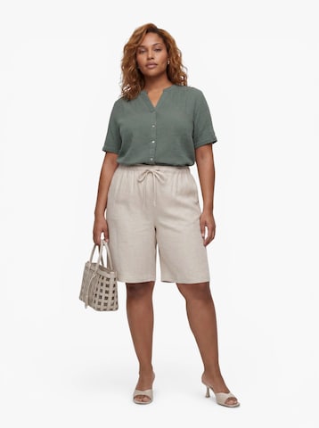ONLY Carmakoma Blouse 'CARTHYRA' in Green