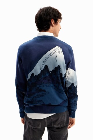 Desigual Pullover in Blau