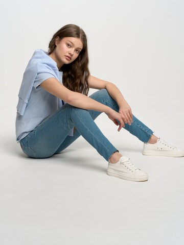 Skinny Jean 'ADELA' BIG STAR en bleu