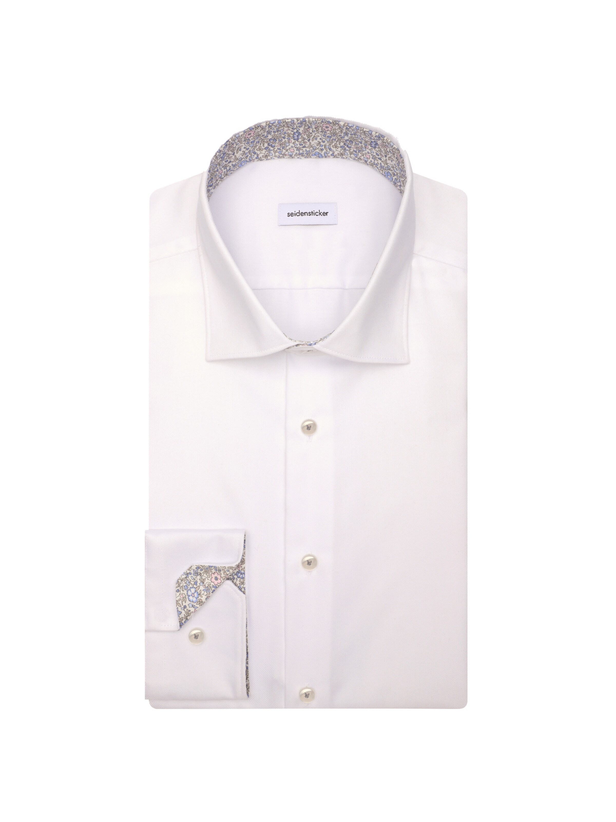 Coupe regular Chemise business SEIDENSTICKER en blanc