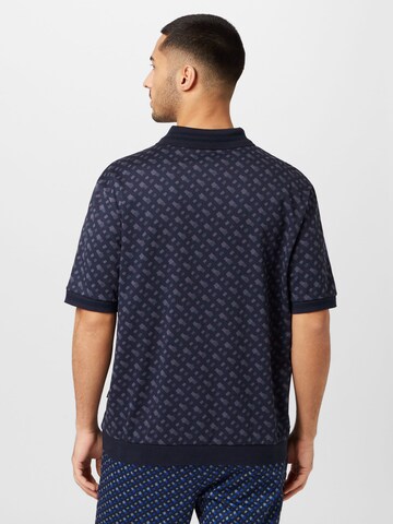 T-Shirt 'Parler' BOSS Black en bleu