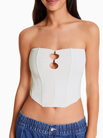 Bershka Top in White