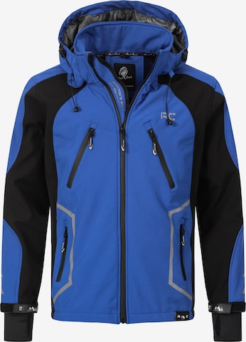 Rock Creek Outdoorjacke in Blau: predná strana