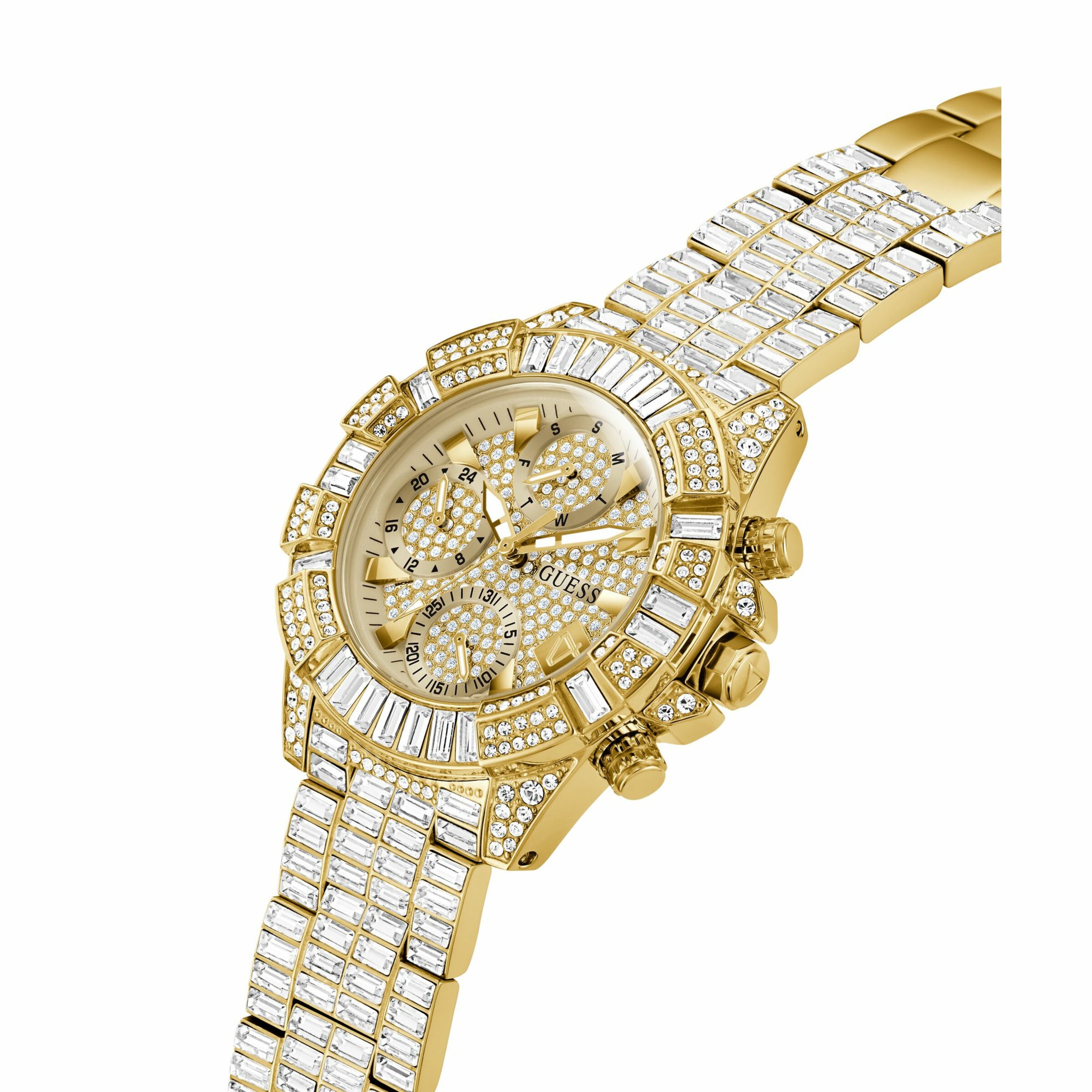GUESS Analog watch 'Iconic' in Gold
