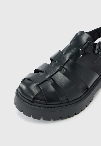 Sandales à lanières 'Fisherman' TIMBERLAND en noir