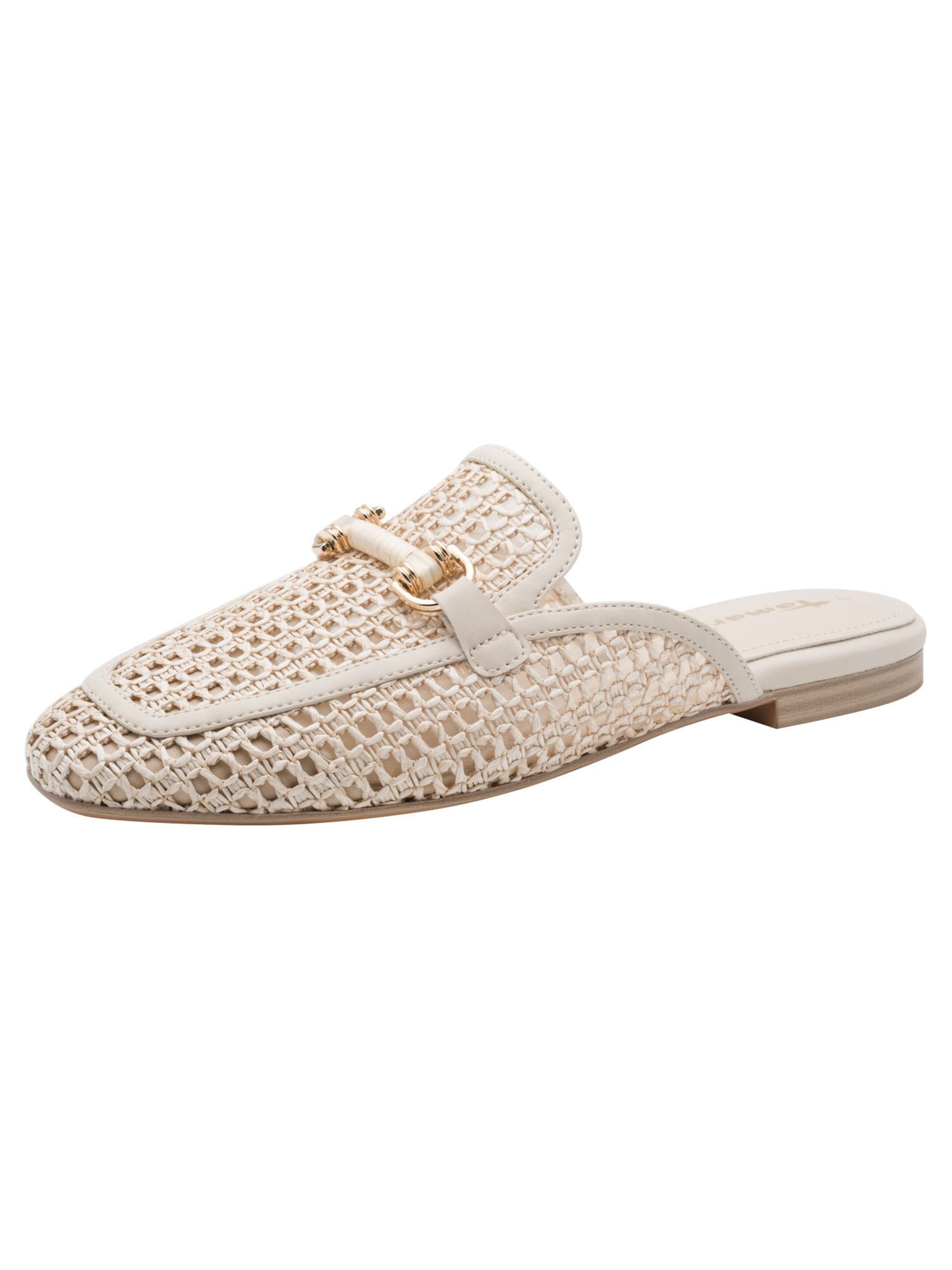 Tamaris Mules in Cream, Item view
