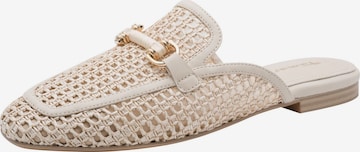 Tamaris Mules in Beige: front