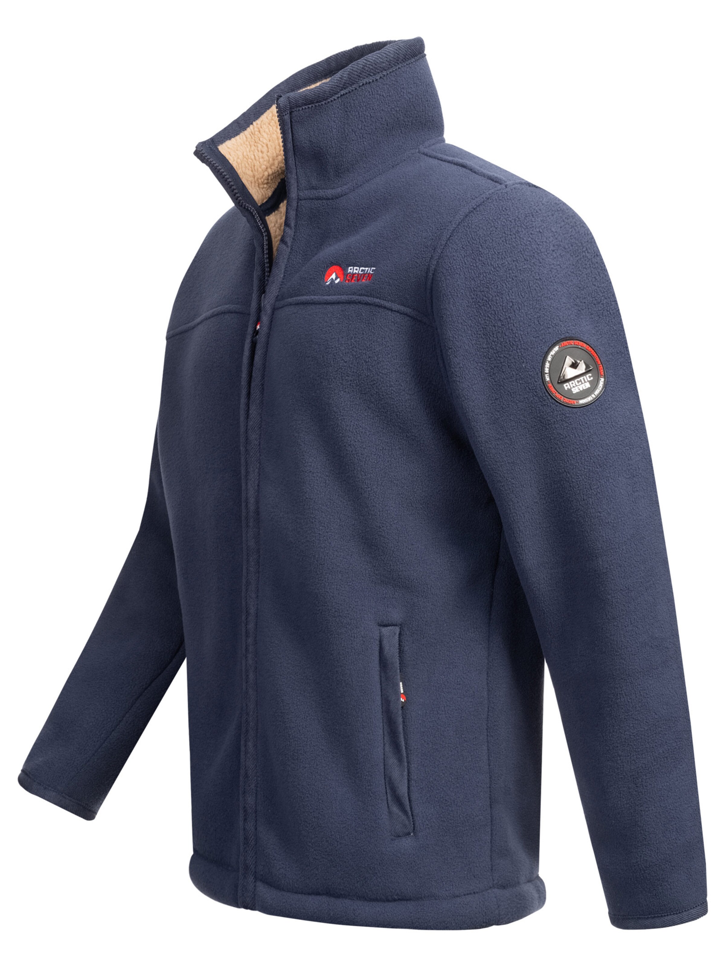 Arctic Seven Funktionele fleece-jas 'Zeroo' in Blauw