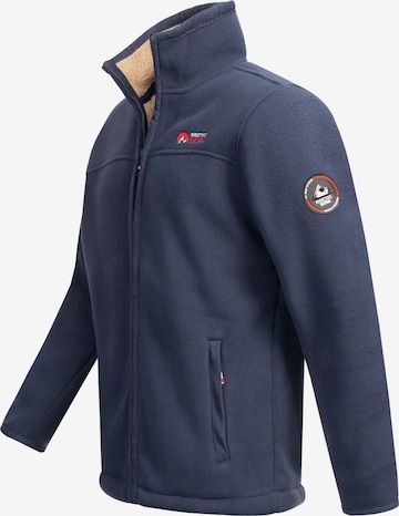 Arctic Seven Athletic Fleece Jacket 'Zeroo' in Blue