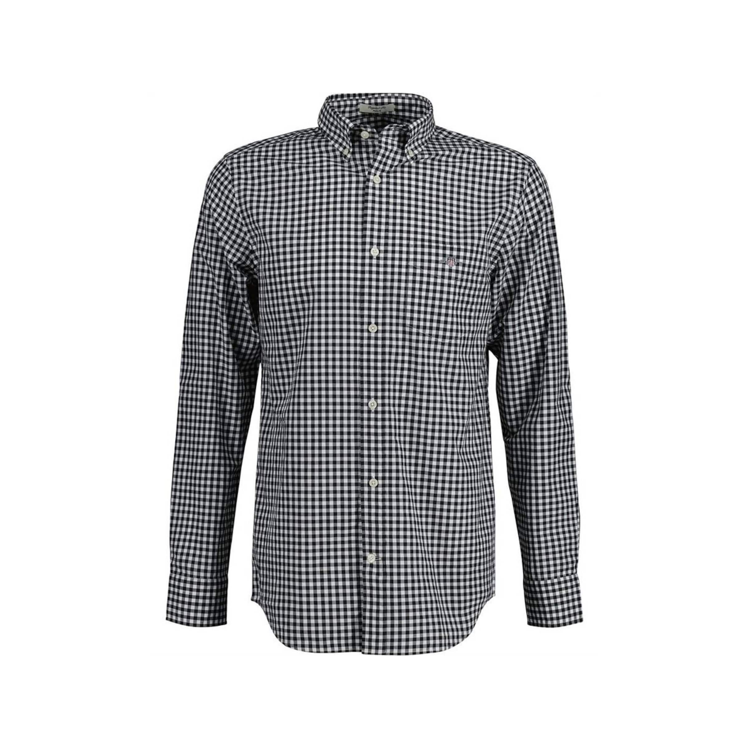 GANT Regular Fit Hemd in Grau: Vorderseite