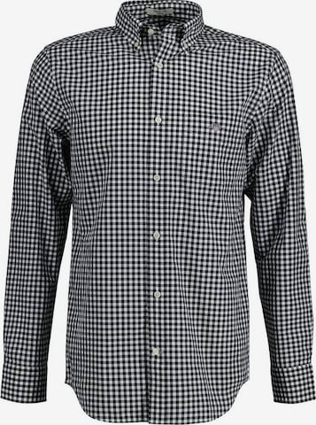 GANT Regular fit Button Up Shirt in Grey: front