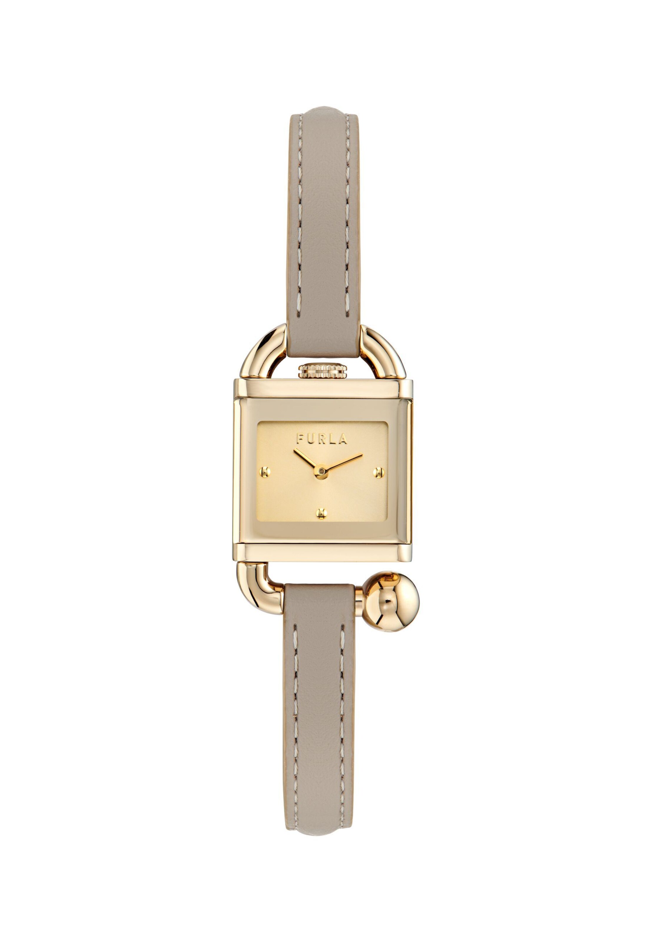 FURLA Analog Watch 'Mianuvola' in Grey: front