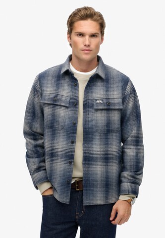 Superdry & Co Tussenjas 'Miller' in Blauw: voorkant