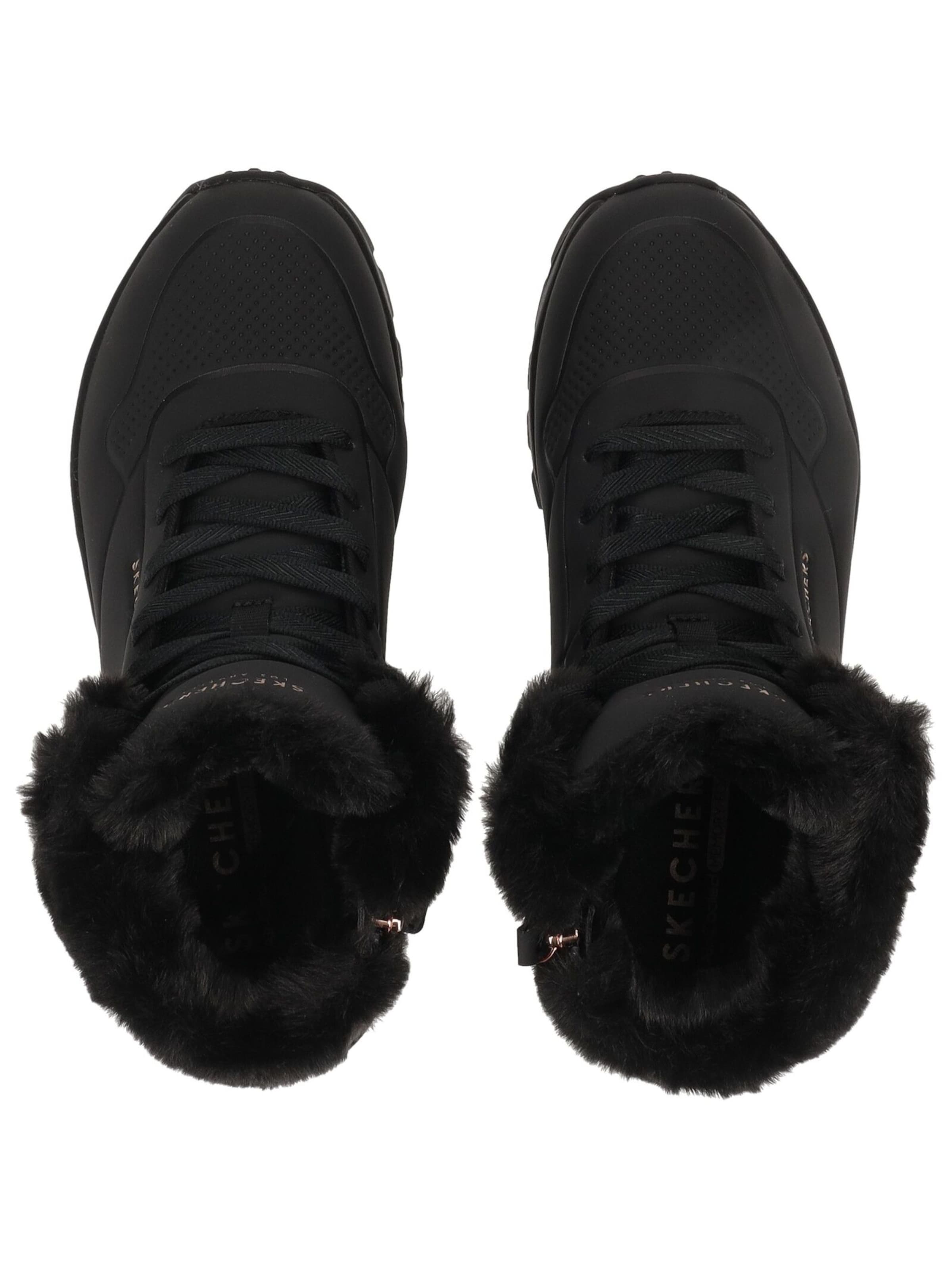 SKECHERS High-top trainers in Black