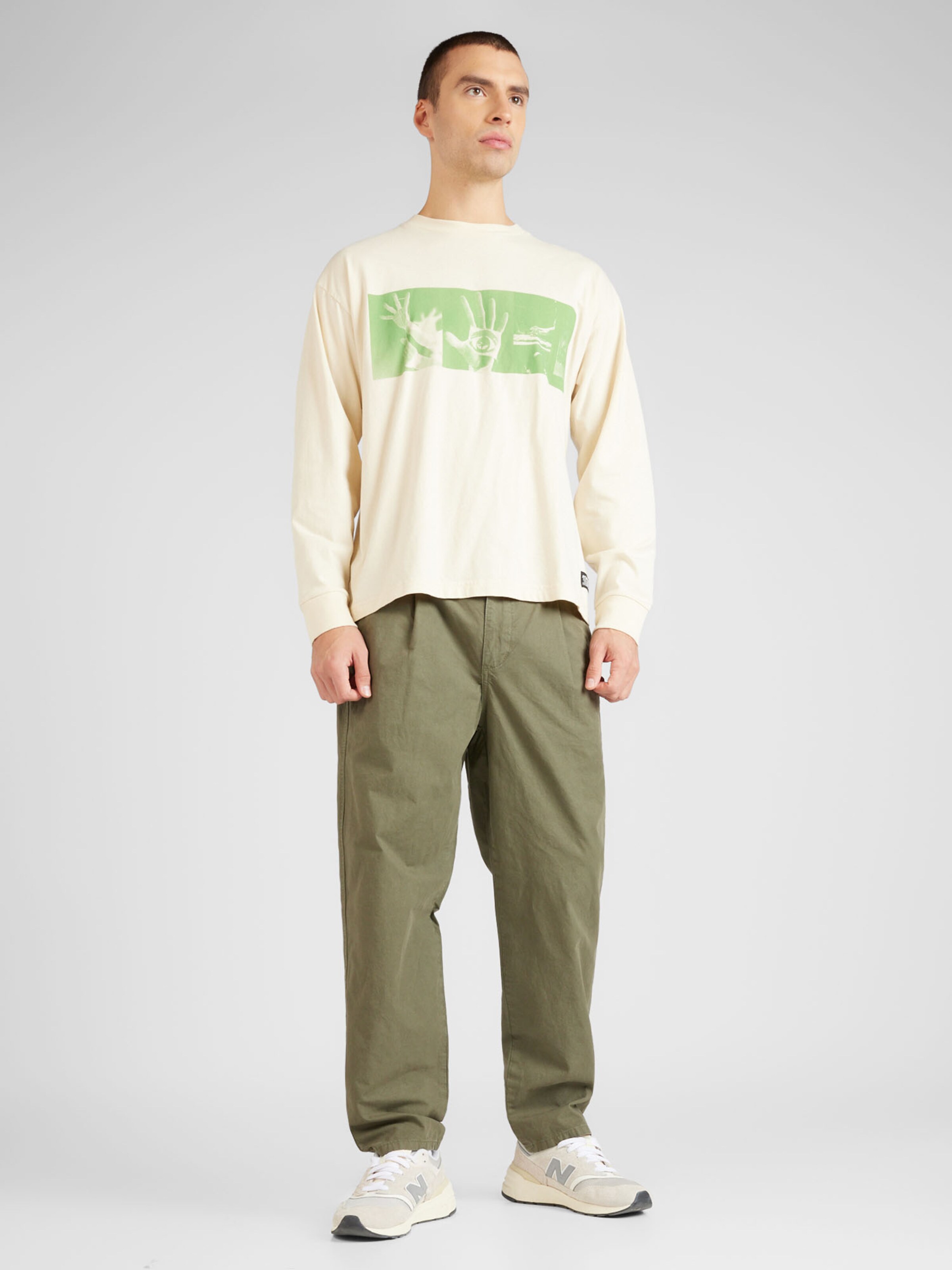 Dockers regular Pantalon de pinzas en Caqui ABOUT YOU
