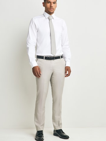 Next Regular fit Button Up Shirt in Grey