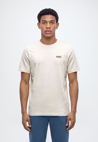 Maglia funzionale 'Essentials No. 1' di PUMA in grigio: frontale