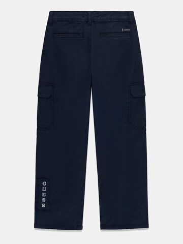 GUESS Wide leg Pants in Blue