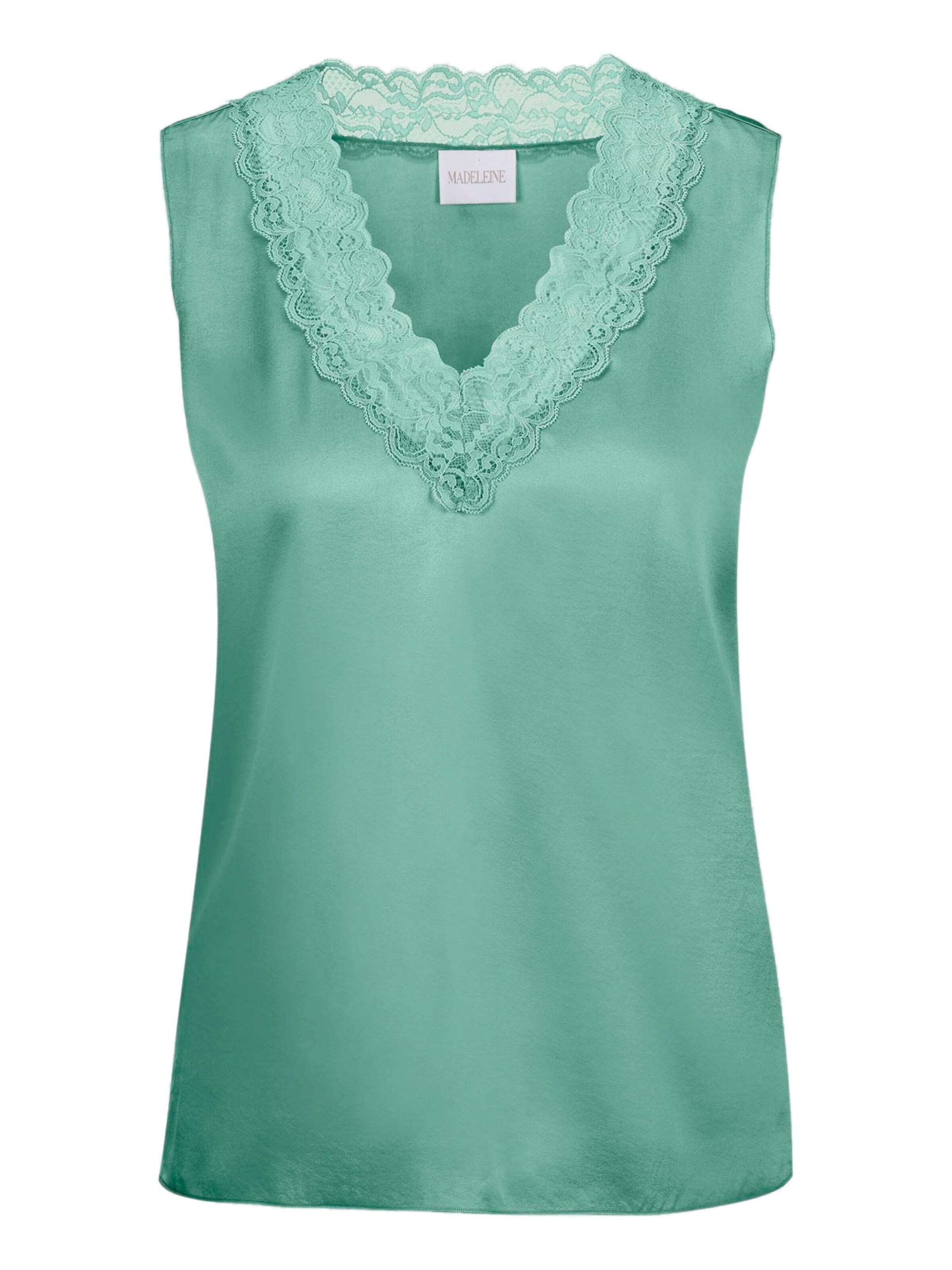 MADELEINE Top in Green: front