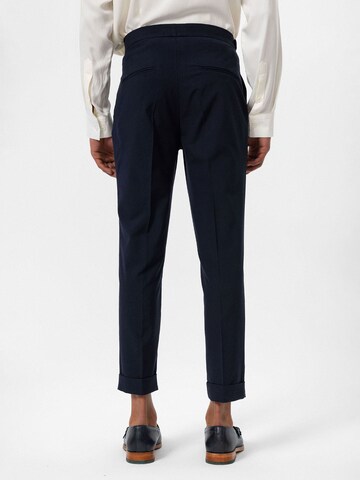 Antioch Regular Trousers with creases in Blue