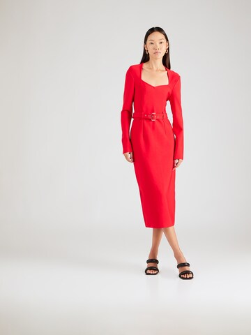 Karen Millen - Vestido en rojo