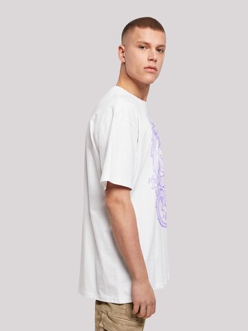 F4NT4STIC Shirt 'Drache Japan' in Wit