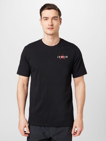 Jordan - Camiseta en negro: frente