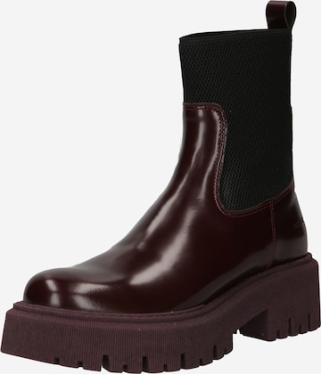 ANGULUS Chelsea boots in Rood: voorkant