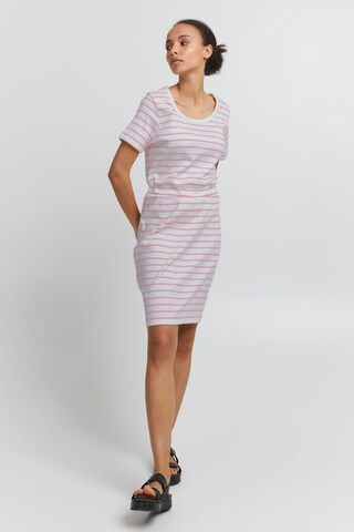 Robe 'LOUISANY DR2' ICHI en blanc