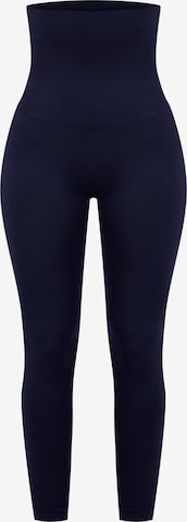 Smilodox Skinny Leggings in Black: front