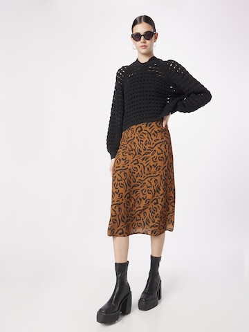 System Action Skirt in Brown