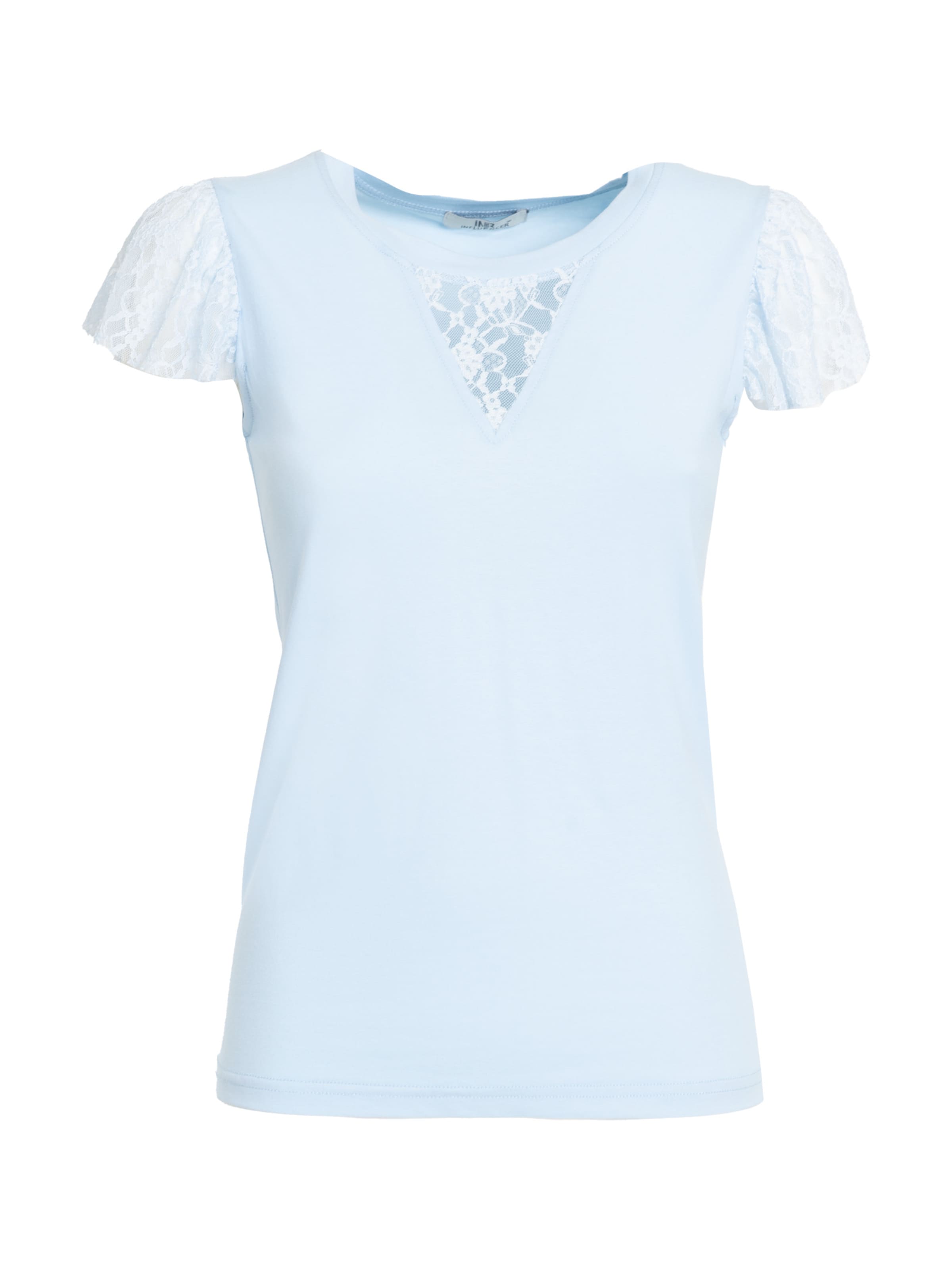 Influencer Tričko - Modrá: predná strana