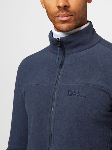 JACK WOLFSKIN Funktionele fleece-jas 'Beilstein' in Blauw