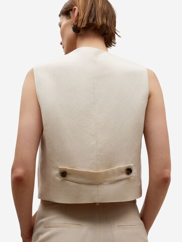 Adolfo Dominguez Suit vest in Beige